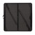 Flash Furniture DAD-LF-86-DG-GG 110 Lbs. Dark Gray Plastic Top Square Folding Table