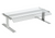 Nemco 8045W-CGD Polycarbonate Clear Flat Top With Door Roll-A-Guard® Sanitary Sneeze Guard