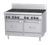Garland GF48-2G36LL 48" Gas GF Starfire Pro Series Restaurant Range - 170,000 BTU