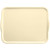 Cambro 1520H536 15" x 20" Lemon Chiffon Reinforced Fiberglass Rectangular Camtray with Handles - 12/Case