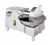 Univex BC18 34.5" W x 23.5" D x 21" H Twin Stainless Steel Knives 14" Diameter Stainless Steel Bowl 22 RPM Bowl Cutter with Built in #12 PTO Hub - 115 Volts 1-Phase