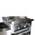 Admiral Craft BDGR-6024GB/NG 60" W Natural Gas Black Diamond Range with Elevated Griddle - 276,000 BTU