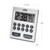 CDN TM30 2-Alarm ABS Plastic Brushed Stainless Steel Finish Alarm Timer