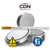 CDN TM8 Dual Function Sliding Mode Switch Pocket Clip Food-Safe ABS Plastic Multi-Task Timer and Clock