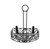 American Metalcraft CRL86 Ironworks Condiment Caddy 8.25" L x 6.25" W x 9" H