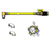 T&S Brass HG-4D-48G-SEL 48" Plastic Coated Stainless Steel Quick Disconnect Safe-T-Link Gas Connector Hose