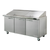 Blue Air BLMT72-HC 72.38"W Stainless Steel Exterior (3) Doors Mega Top Sandwich Prep Table - 115 Volts