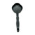 Vollrath 5292920 4 Oz. Black One-Piece Ergonomic Handle Nylon Oval Perforated Spoodle