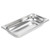 Vollrath 90352 2.1 Qt. Stainless Steel 2" Deep 22 Gauge Top Flange Corners with Concave Indentation Super Pan 3 1/3 GN Food Pan