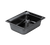 Vollrath 8022420 Super Pan 1/2 Size Black Polycarbonate Food Pan - 2 1/2" Deep