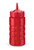 Vollrath 4916-02 16 Oz. Red Bottle with Red Cap Polyethylene Standard Squeeze Bottle Dispenser