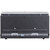 Vollrath 3821-06 12-1/2" L x 5-1/2" W x 7" H Black Bulk Single-Sided Metal Housing with Plastic Lid & Dispensing Bars Straw Boss Dispenser