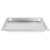 Vollrath 90112 3.6 Qt. Stainless Steel Standard 1 1/2" Deep 22 Gauge Top Flange Corners with Concave Indentation Super Pan 3 2/3 GN Food Pan