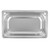 Vollrath 90452 1.6 Qt. Stainless Steel 2" Deep 22 Gauge Top Flange Corners with Concave Indentation Super Pan 3 1/4 GN Food Pan
