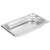 Vollrath 90412 1.2 Qt. Stainless Steel 1 1/2" Deep 22 Gauge Top Flange Corners with Concave Indentation Super Pan 3 1/4 GN Food Pan
