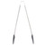 Vollrath 4781612 16" Long Black Nylon Ends Stainless One-Piece High Temperature Utility Tongs