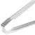 Vollrath 4781612 16" Long Black Nylon Ends Stainless One-Piece High Temperature Utility Tongs