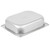 Vollrath 75202 2 1/2 Quart 2 1/2" Deep Stainless Steel 1/2 Size Deli Pan