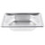 Vollrath 3102220 2.2 Quart 22 Gauge Stainless Steel Reinforced Edges Super Pan Super Shape Half Hexagon Pan
