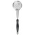 Vollrath 6432520 5 Oz. Stainless Steel Nylon Handle Coded Black Heavy Duty Perforated Round Bowl Spoodle