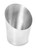 Vollrath 59756 9.5 Oz. Stainless Steel Large Angled Satin Texture Mini French Fry Cup
