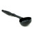 Vollrath 5283920 6 Oz. Black One-Piece Ergonomic Handle Nylon Round Solid Spoodle