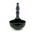 Vollrath 5283920 6 Oz. Black One-Piece Ergonomic Handle Nylon Round Solid Spoodle