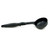 Vollrath 5283920 6 Oz. Black One-Piece Ergonomic Handle Nylon Round Solid Spoodle