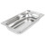 Vollrath 90323 Steel Standard 2 1/2" Deep 22 Gauge Top Flange Corners with Concave Indentation Super Pan 3 1/3 GN Food Pan