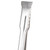 Vollrath 4791240 12" Red Ergonomic Antimicrobial Kool Touch Handle Gripper Teeth Flattened Ends Springless Stainless Steel One-Piece VersaGrip Tongs