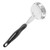 Vollrath 6432820 8 Oz. Stainless Steel Nylon Handle Coded Black Heavy Duty Perforated Round Bowl Spoodle