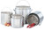 Vollrath 68273 80 Quart 10 Ga. Aluminum Complete with Basket Embossed Feet Bail Handle Steamer/Boiler