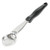 Vollrath 6412120 1 Oz. Stainless Steel Nylon Handle Coded Black Heavy Duty Solid Oval Bowl Spoodle