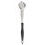 Vollrath 6412120 1 Oz. Stainless Steel Nylon Handle Coded Black Heavy Duty Solid Oval Bowl Spoodle