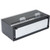 Vollrath 3820-06 250 Capacity Black Bulk Single-Sided Metal Housing with Plastic Lid & Dispensing Bars Straw Boss Dispenser