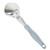 Vollrath 6412445 4 Oz. Stainless Steel Nylon Handle Coded Gray Heavy Duty Solid Oval Bowl Spoodle