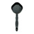 Vollrath 5293320 6 Oz. Black One-Piece Ergonomic Handle Nylon Oval Solid Spoodle