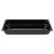 Vollrath 8002420 Super Pan Full Size Black Polycarbonate Food Pan - 2 1/2" Deep