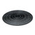Vollrath 1620-06 14.5" Dia. Thermoplastic Rubber Black Round Tray-Mate Tray Mat
