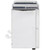 Vollrath 3820-28 250 Capacity Stainless Steel Bulk Single-Sided Metal Housing with Plastic Lid & Dispensing Bars Straw Boss Dispenser