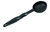 Vollrath 5283520 3 Oz. Black One-Piece Ergonomic Handle Nylon Round Solid Spoodle