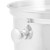 Vollrath 47630 8.25" Diameter 8" H Stainless Single Bottle Bucket Mirror Outside Satin Inside Finish imported Wine Bucket with Side Knob Handles