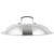 Vollrath 49426 12.75" Dia. 3-Ply Construction Satin Finish Interior & Exterior with Mirror Finish Handle Miramar High Dome Cover