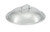Vollrath 49426 12.75" Dia. 3-Ply Construction Satin Finish Interior & Exterior with Mirror Finish Handle Miramar High Dome Cover