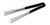 Vollrath 4791620 16" Black Ergonomic Antimicrobial Kool Touch Handle Gripper Teeth Flattened Ends Springless Stainless Steel One-Piece VersaGrip Tongs