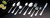 Vollrath 48223 7 3/8" Stainless Dessert Spoon Mirror Finish BROCADE Heavyweight Imported Flatware