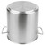 Vollrath 47721 12 Quart Stainless Steel Body with 1/4" Aluminum Combination Satin/Mirror Finish Solid Loop Welded Handle Intrigue Stock Pot