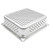 Vollrath 30143 2/3 Size 4" Deep 22 Gauge Stainless Steel Perforated Anti-Jamming Design Super Pan V Food Pan