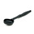 Vollrath 5292620 3 Oz. Black One-Piece Ergonomic Handle Nylon Oval Solid Spoodle