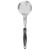 Vollrath 6432620 6 Oz. Stainless Steel Nylon Handle Coded Black Heavy Duty Perforated Round Bowl Spoodle